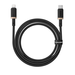 Charge smarter and faster with the BASEUS Dura Type-C to Lightning Cable.