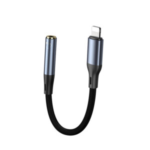 Enjoy superior sound quality and seamless connectivity with the Yesido YAU37 Lightning to AUX Converter.