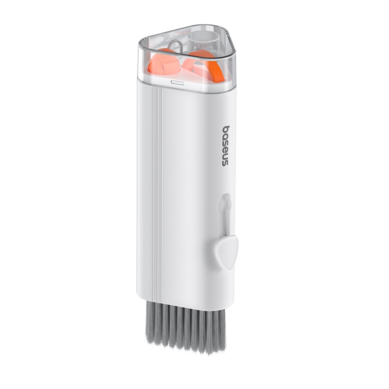 Keep your devices spotless and functioning like new with the BASEUS Multi-Functional Cleaning Kit in elegant white.