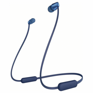 Elevate your everyday audio with the SONY Wireless Stereo Headset WI-C310 in striking Blue.