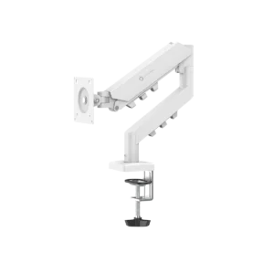 GAMEON GAS MECHANICAL SPRING SINGLE MONITOR ARM WHITE GO-5501