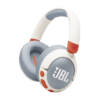 Give your child the perfect audio companion with the JBL JR 470NC Wireless Noise Cancelling Over-Ear Headphones in White.