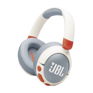 Give your child the perfect audio companion with the JBL JR 470NC Wireless Noise Cancelling Over-Ear Headphones in White.