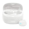 Elevate your everyday listening experience with the JBL Tune Buds 2 True Wireless In-Ear Earbuds With Mic – White