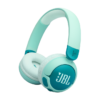 Designed especially for young music lovers, the JBL JR 320BT Bluetooth Wireless Over-Ear Headphones in Green combine legendary JBL sound with kid-friendly safety and comfort.