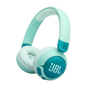 Designed especially for young music lovers, the JBL JR 320BT Bluetooth Wireless Over-Ear Headphones in Green combine legendary JBL sound with kid-friendly safety and comfort.