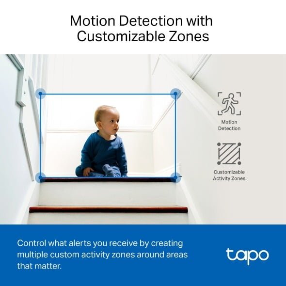 TP LINK PAN TILT HOME SECURITY WIFI CAMERA TAPO C220 - Image 5