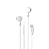 Enhance your everyday audio experience with the PAWA Chords Lite Edition Stereo Earphones with Lightning Connector in white