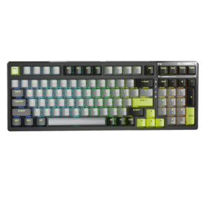 AULA WIND 3 IN 1 HOT SWAPPABLE RGB GASKET TRANSPARENT KEYBOARD F98
