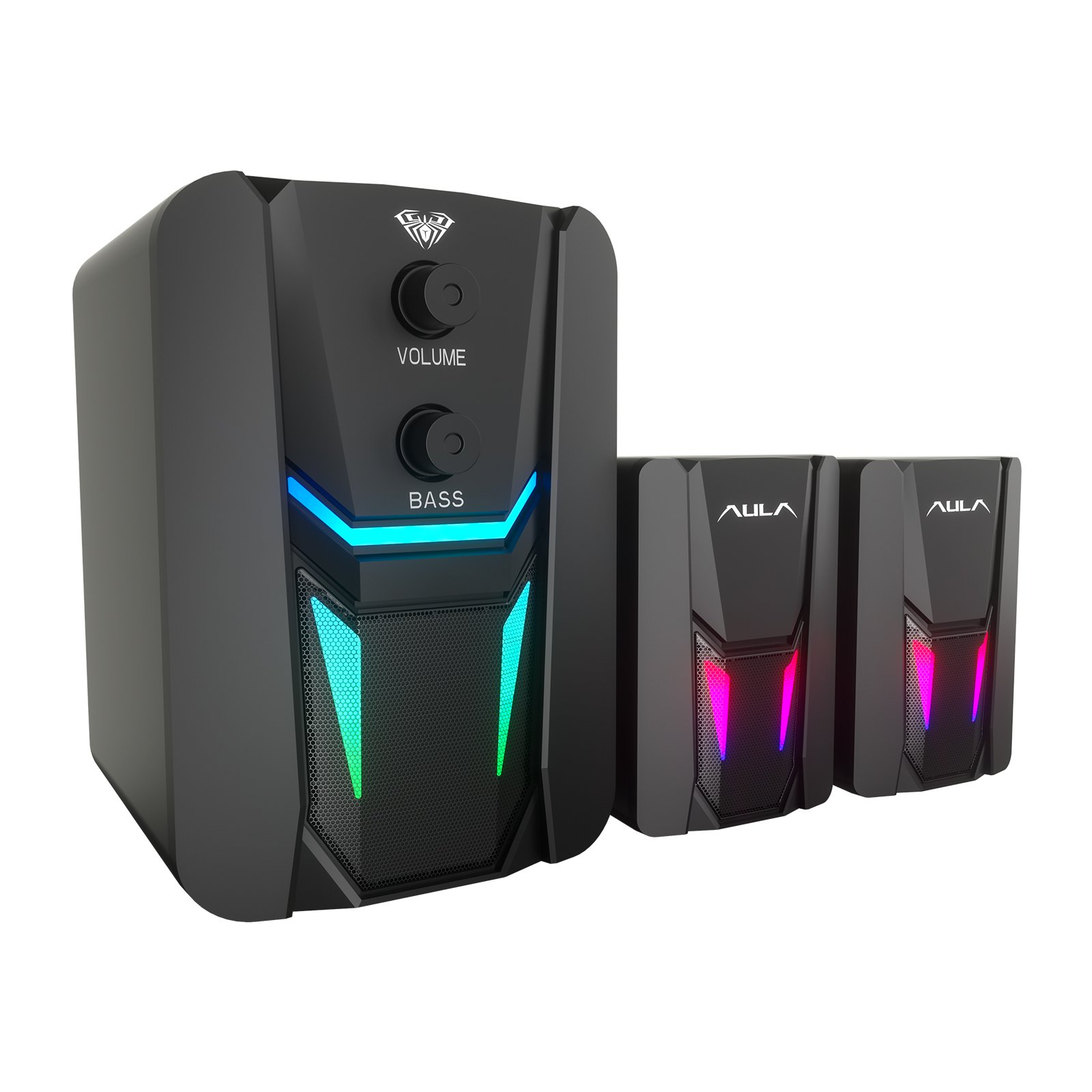 AULA Wind Stylish and Portable Gaming Speaker (N-189) - Compact Design with Rich Sound Quality - Image 6