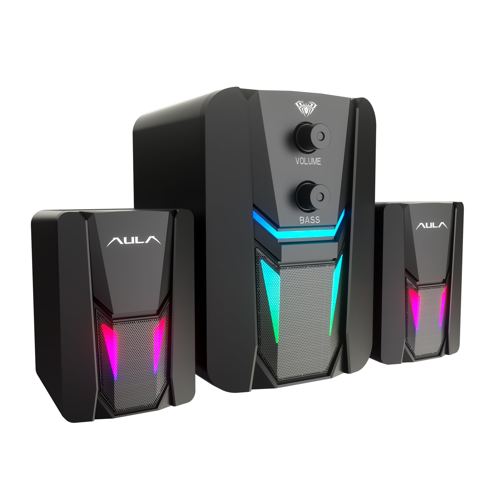 AULA Wind Stylish and Portable Gaming Speaker (N-189) - Compact Design with Rich Sound Quality - Image 4