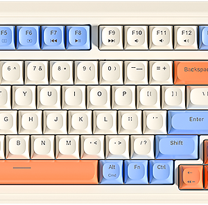 AULA S99 Warm Horizon Mechanical Gaming Keyboard (99 Keys, 99%, Wireless RGB, Tri-Mode, Gasket Mount) - Premium Build with Stunning Illumination