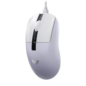 AULA ERGONOMIC TRI-MODE WIRELESS GAMING MOUSE 20000 DPI WITH PAW3311 SENSOR SC590 PRO WHITE