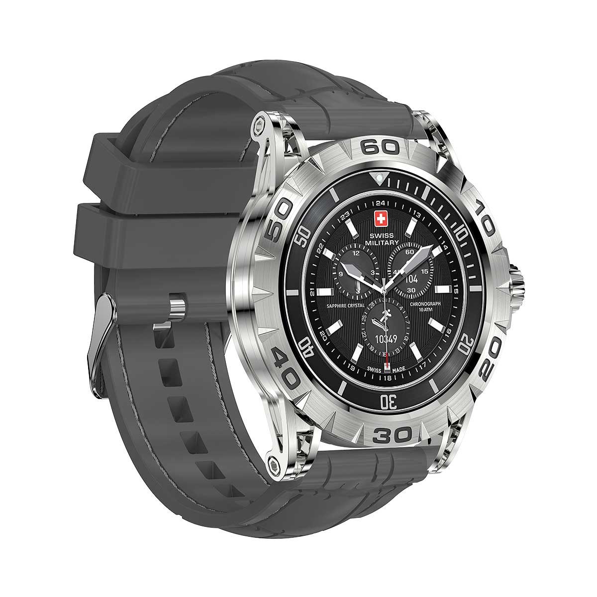 SWISS MILITARY DOM 2 WATCH WITH SILICONE STRAP SM-WCH-DOM2-S - Image 5