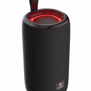 SWISS MILITARY 250W PMPO HIGH DEFINITION PORTABLE WIRELESS SPEAKER BLACK SM-SPKR-250W-25H-BLK