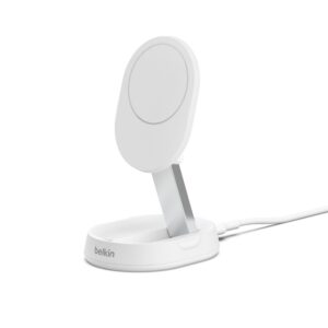 BELKIN BOOST CHARGE PRO 15W CONVERTIBLE MAGNETIC CHARGING STAND WHITE WIA008MYWH