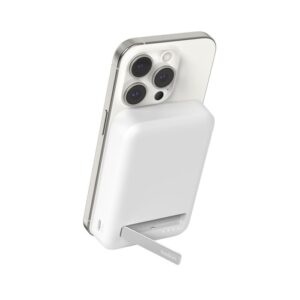 BELKIN BOOST CHARGE QI2 MAGNETIC 15W 10000MAH WIRELESS POWER BANK WHITE BPD008BTWH