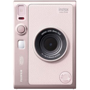 FUJIFILM INSTAX MINI EVO HYBRID INSTANT CAMERA PINK