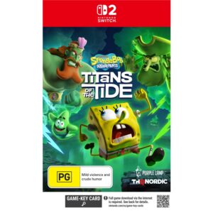 NINTENDO SWITCH 2 SPONGEBOB SQUAREPANTS TITANS OF THE TIDE GAME
