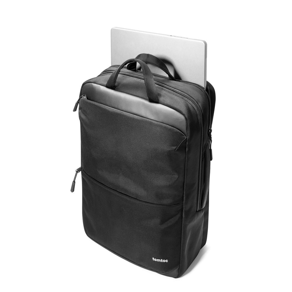 Tomtoc Navigator T71 15.6-inch Laptop Backpack (Black, T71M1D1) - Sleek and Durable Travel Companion - Image 6