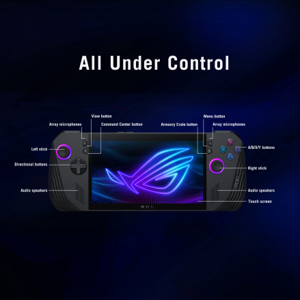 ASUS ROG Ally X Console (RC72LA) - 7-Inch Display, Ryzen Z1 Extreme, 24GB LPDDR5X RAM, 1TB M.2 SSD - Image 14