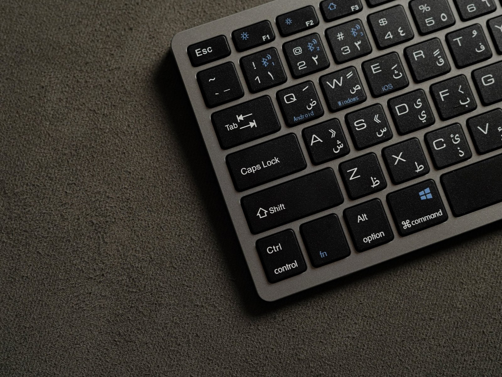 Bluepebble Magic Pebble Combo - Wireless Keyboard + Mouse - Grey BP-MPCKM-GY - Image 4
