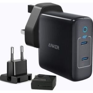 ANKER POWERPORT ATOM III DUO BLACK A2629H11 - 60W GaN Charger - Gadgets