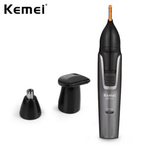 KEMEI 3 IN 1 GROOMING KIT NOSE EYE BROWS & BEARD TRIMMER KM-312