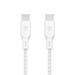 BELKIN BOOST CHARGE USB C TO USB C 100W CABLE 3M WHITE CAB014BT3MWH
