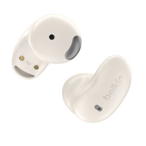 BELKIN SOUNDFORM ANYWHERE TRUE WIRELESS EARBUDS CREAM AUC014HQCR