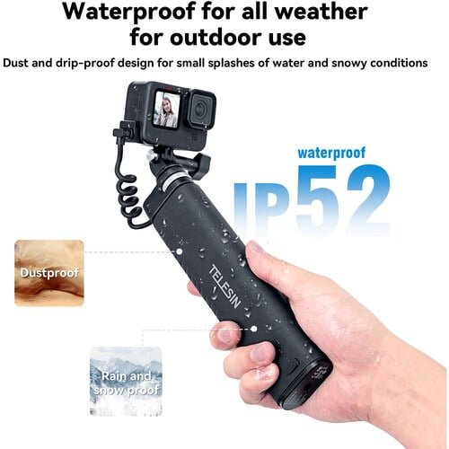 TELESIN RECHARGABLE SELFIE STICK TE-CSS-001 - Image 4