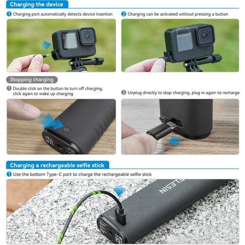 TELESIN RECHARGABLE SELFIE STICK TE-CSS-001 - Image 6