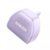 Power up faster and smarter with the Anker PowerPort III Nano Pro 20W Charger in vibrant Purple (Model A2637KQ2)
