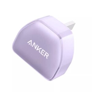 Power up faster and smarter with the Anker PowerPort III Nano Pro 20W Charger in vibrant Purple (Model A2637KQ2)
