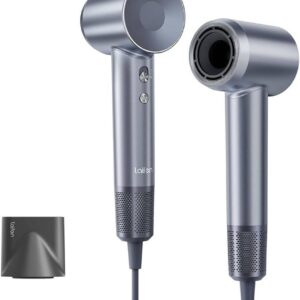 LAIFEN SWIFT HAIR DRYER PLUS SMOOTH NOZZLE SILVER BLUE LF03-SIS-UK