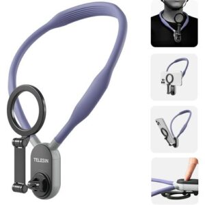 Capture Hands-Free Moments with the Telesin Magnetic Smartphone Neck Mount - TE-MNM-001