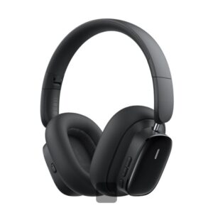 BASEUS BOWIE H1I NOISE CANCELLATION WIRELESS HEADPHONE CLUSTER BLACK