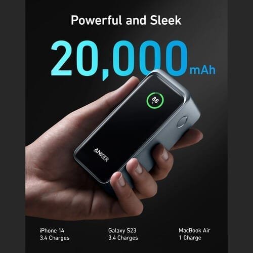ANKER PRIME MULTI DEVICE 20000MAH 200W FAST CHARGING POWERBANK A1336011 - Image 7