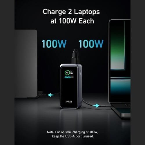 ANKER PRIME MULTI DEVICE 20000MAH 200W FAST CHARGING POWERBANK A1336011 - Image 6