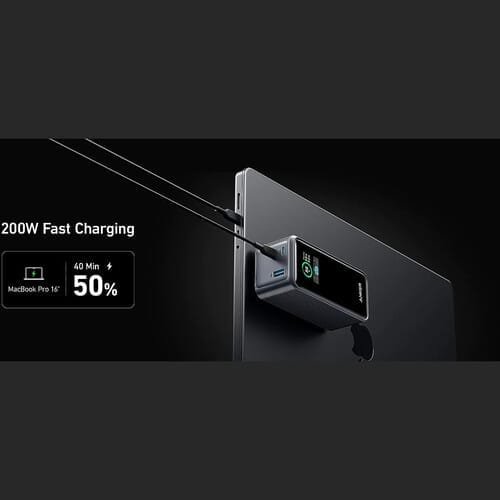 ANKER PRIME MULTI DEVICE 20000MAH 200W FAST CHARGING POWERBANK A1336011 - Image 4