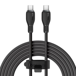 Upgrade your charging and data transfer experience with the BASEUS Pudding Series Type-C to Lightning 20W Cable.
