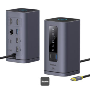 BASEUS SPACEMATE SERIES 10 IN 1 MAC DOCKING STATION SPACE GREY B00568102813-00-GY