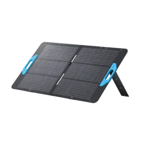 Power your adventures sustainably with the Anker Solix PS100 Portable Solar Panel.