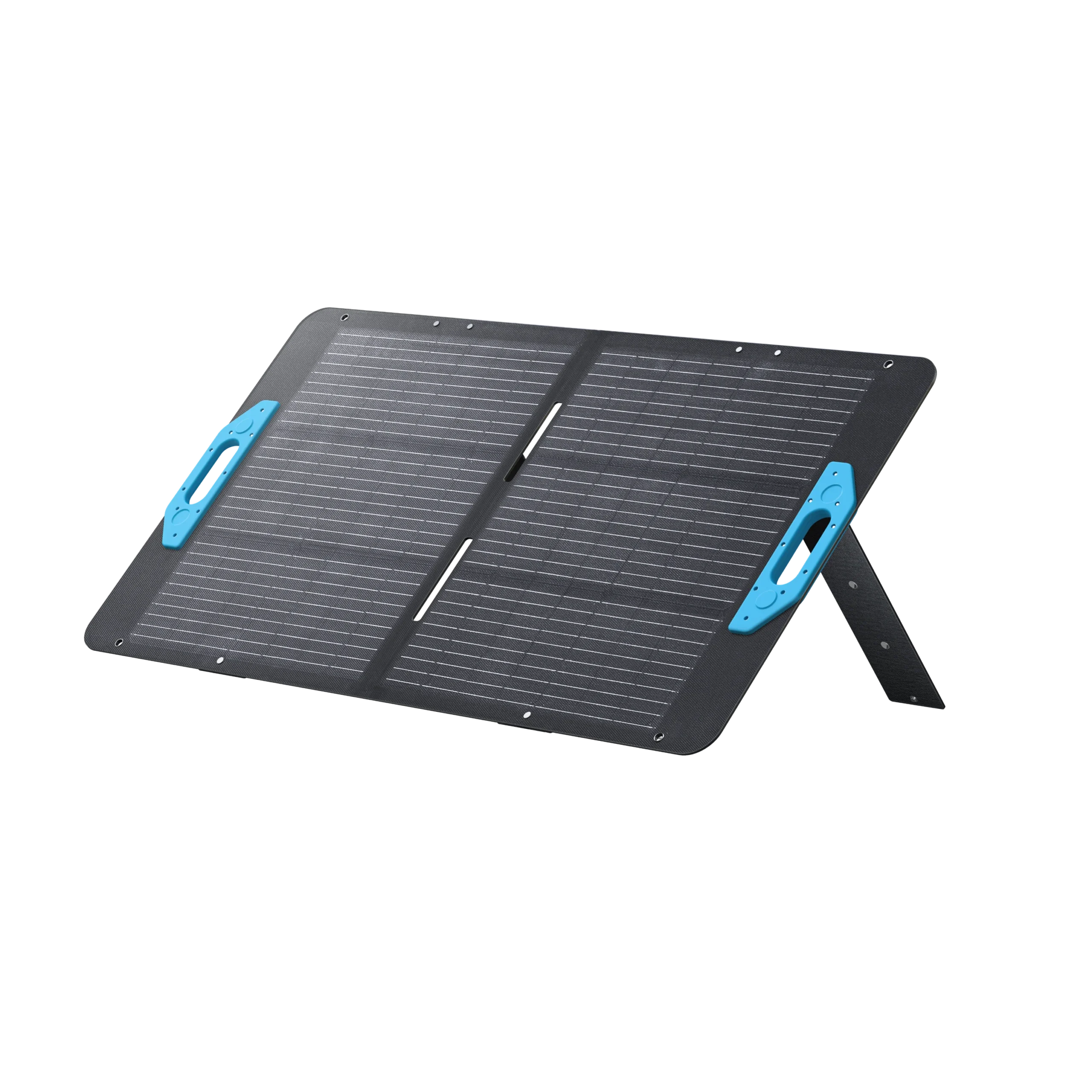 Power your adventures sustainably with the Anker Solix PS100 Portable Solar Panel.
