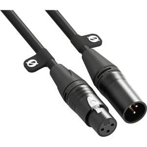 RODE XLR MALE TO XLR FEMALE CABLE BLACK 6M XLR6M-BK
