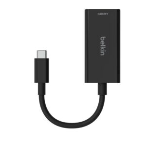 BELKIN CONNECT USB C TO HDMI ADAPTER 4K BLACK AVC013BTBK