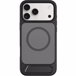 LEVELO MATTEO IPHONE 17 PRO HYBRID KICKSTAND CASE BLACK LVLMTO17PBK