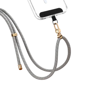 YOUNGKIT CROSSBODY LANYARD WITH STRAP CARD 7.0 MM GRAY YQ002