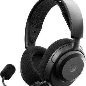 STEELSERIES ARCTIS NOVA 3P WIRELESS MULTI-PLATFORM GAMING HEADSET BLACK 61686