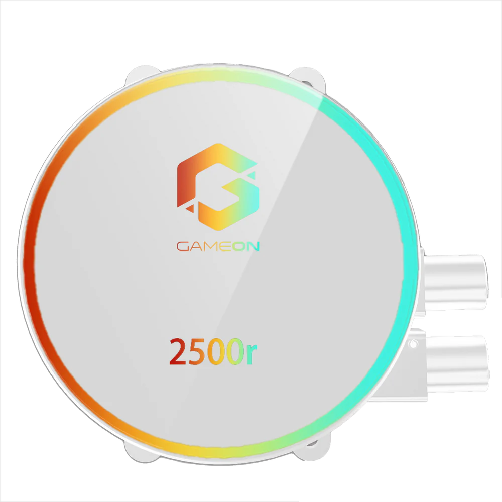 GameOn Tupolev 120mm Liquid CPU Cooler (White, GO120TUPOLEV-WHT) - Efficient Cooling for High-Performance Builds - Image 2